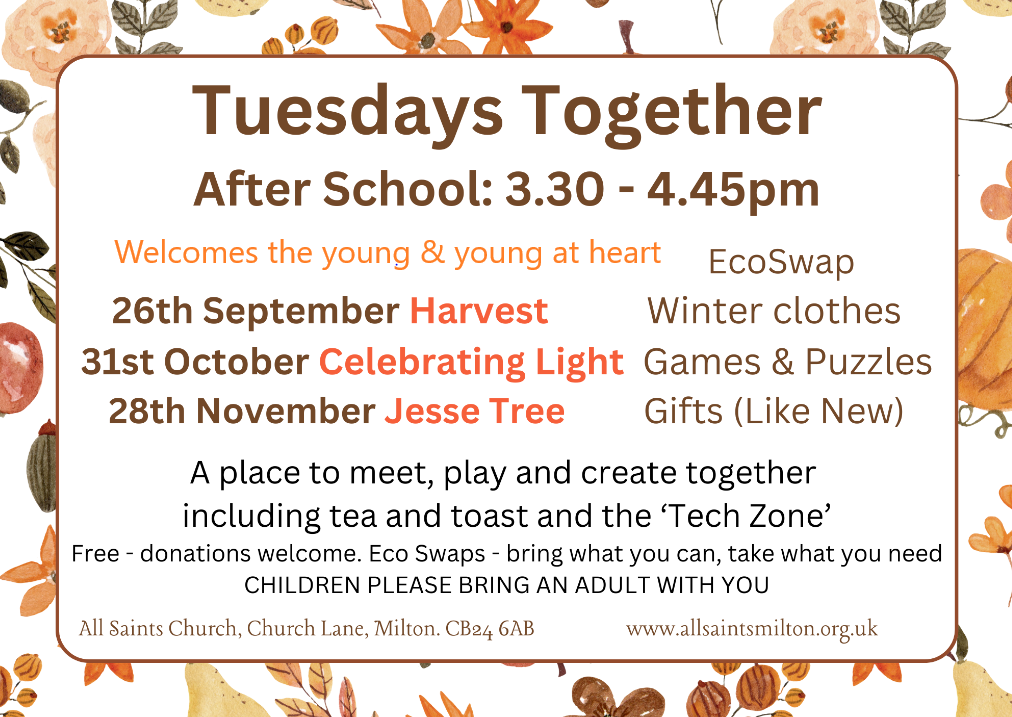 Tuesdays Together Autumn 2023